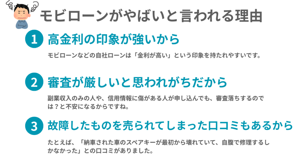 モビローンがやばいと言われる理由